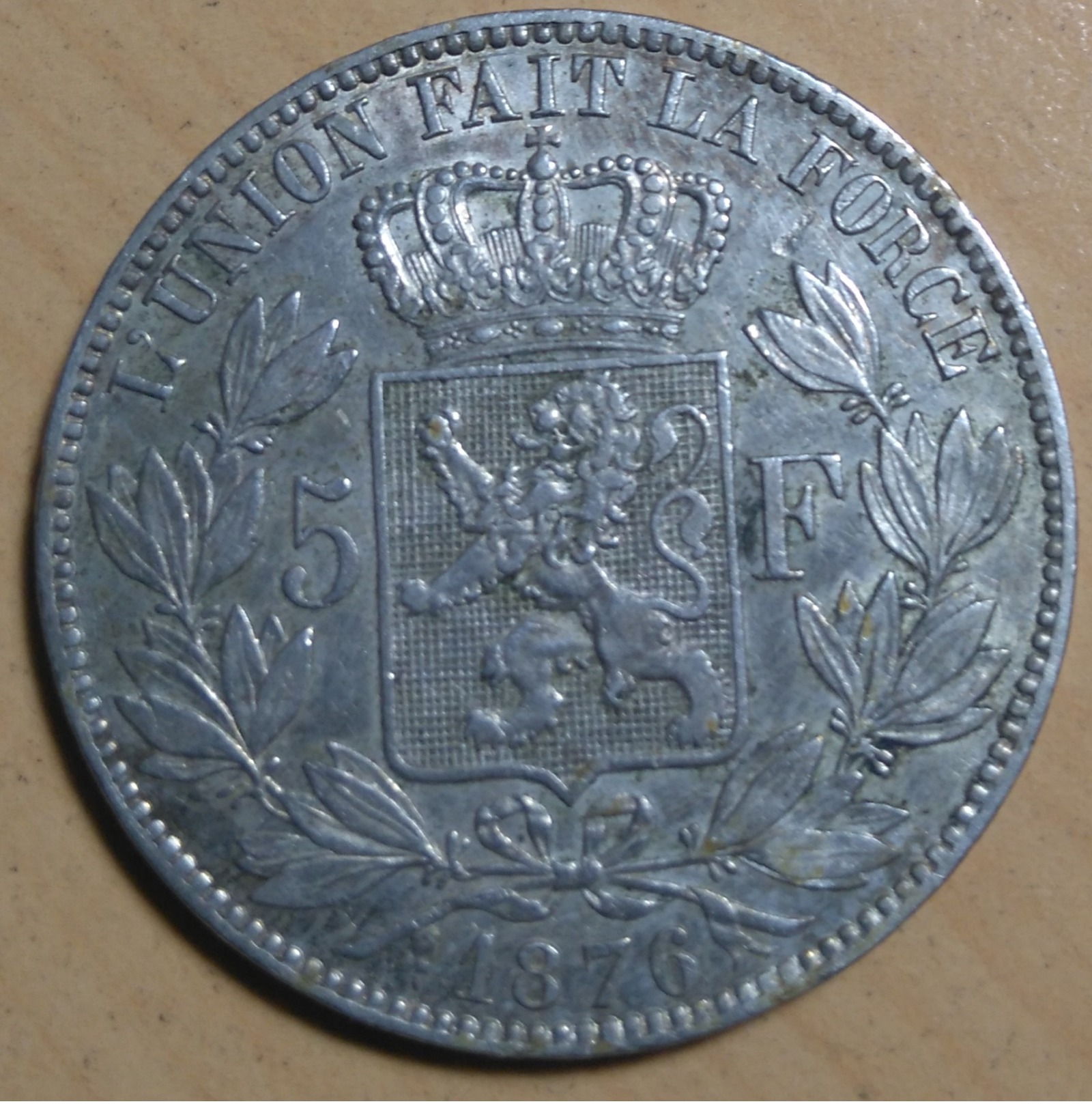 5 FRANCS 1876 - 5 Francs