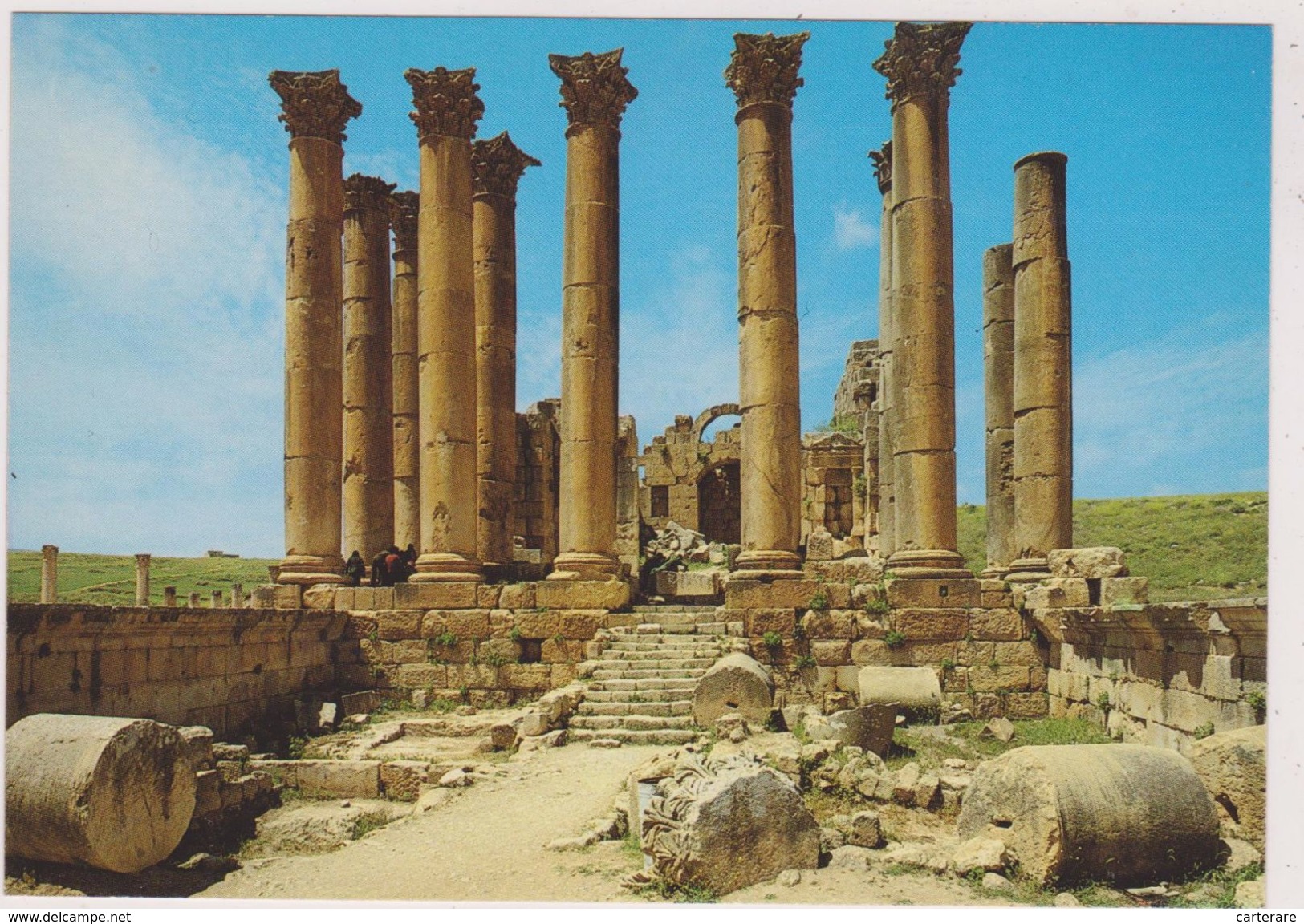 JORDANIE,JORDAN,COLONNE,JERASH,GERASA - Giordania