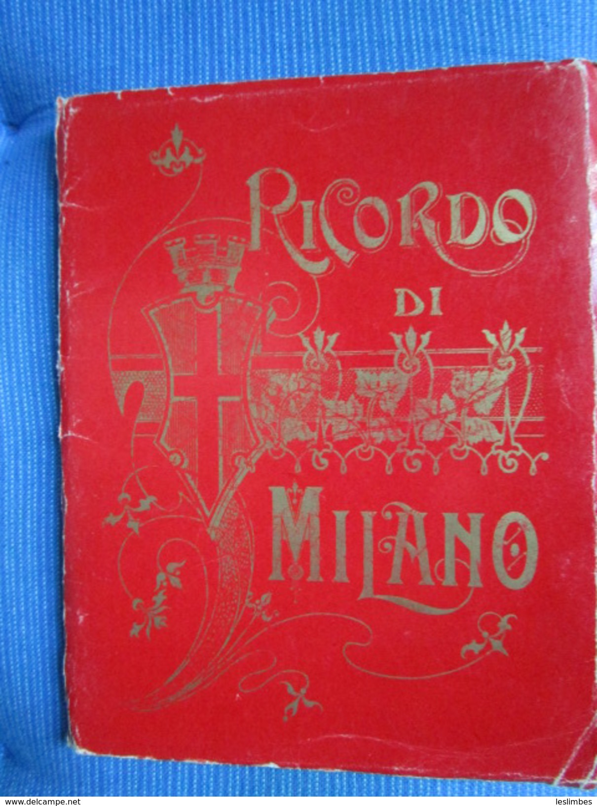 Ricordo Di Milano. 18 Vedute Fotografiche In Album 'a Fisarmonica'  12 X 16 Cm - Autres & Non Classés