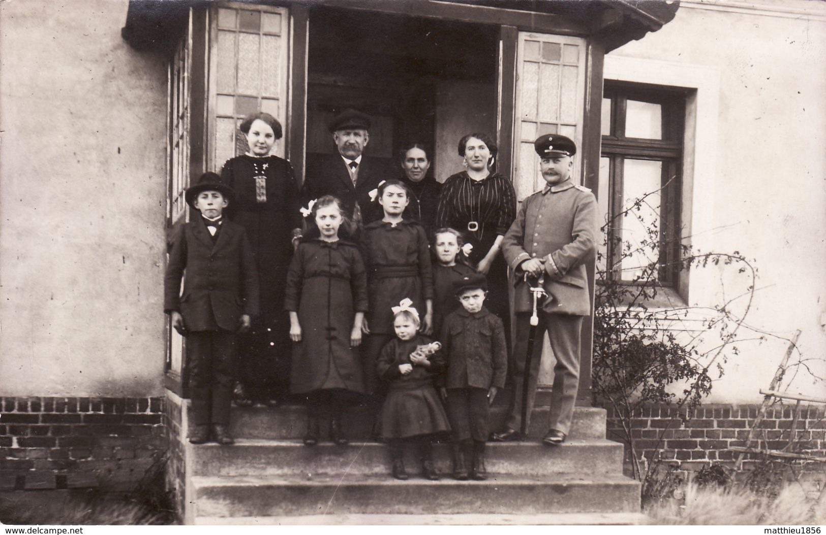 CP Foto Februar 1915 NORTHEIM - Ein Haus (A180, Ww1, Wk 1) - Northeim