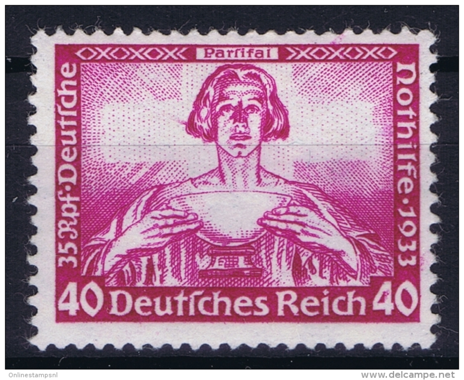 Deutsche Reich:  Mi Nr 507  14 : 13  Postfrisch/neuf Sans Charniere /MNH/**  1933 - Ungebraucht