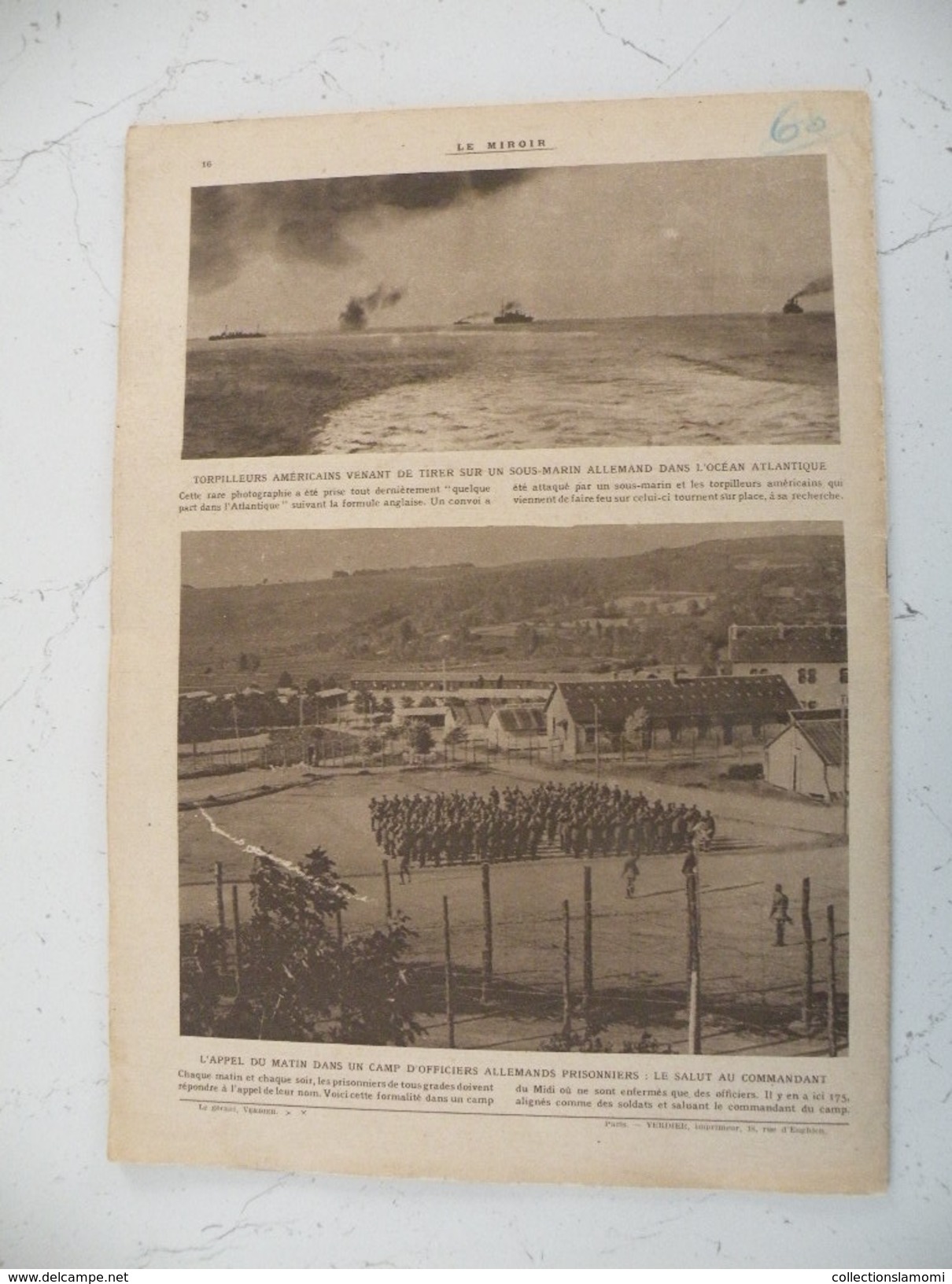 Le Miroir Guerre 1914/1918> Journal N°195 > 19.8.1917 >Pétain à Thann,Les Britanniques Dans Les Flandres - Guerre 1914-18