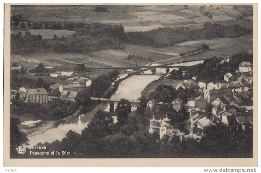 Luxembourg - Diekirch - Panorama Sur La Sûre - 1948 - Diekirch