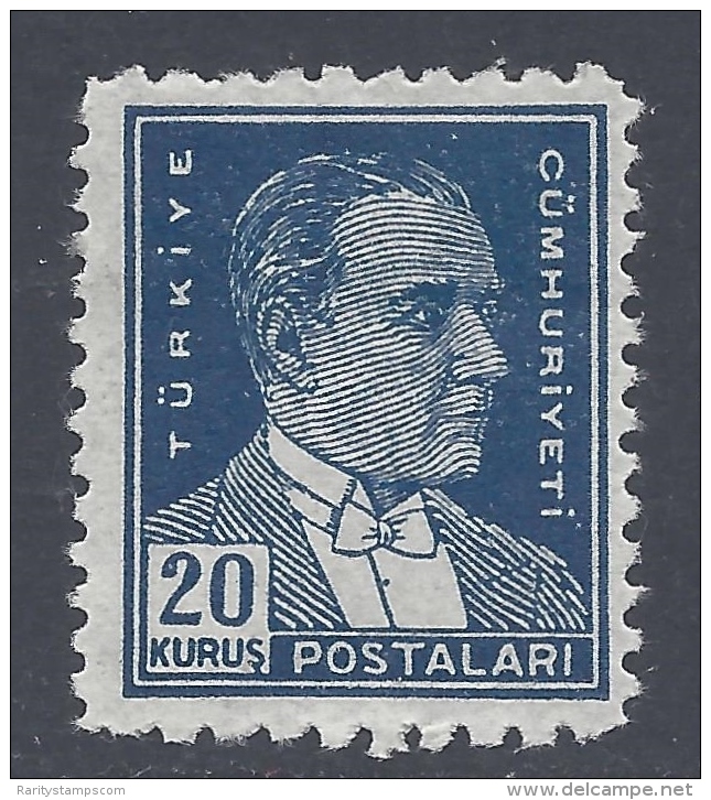 TUKEY 1950  ATATURK 20K BLUE N&ordm; 1118 - Ungebraucht