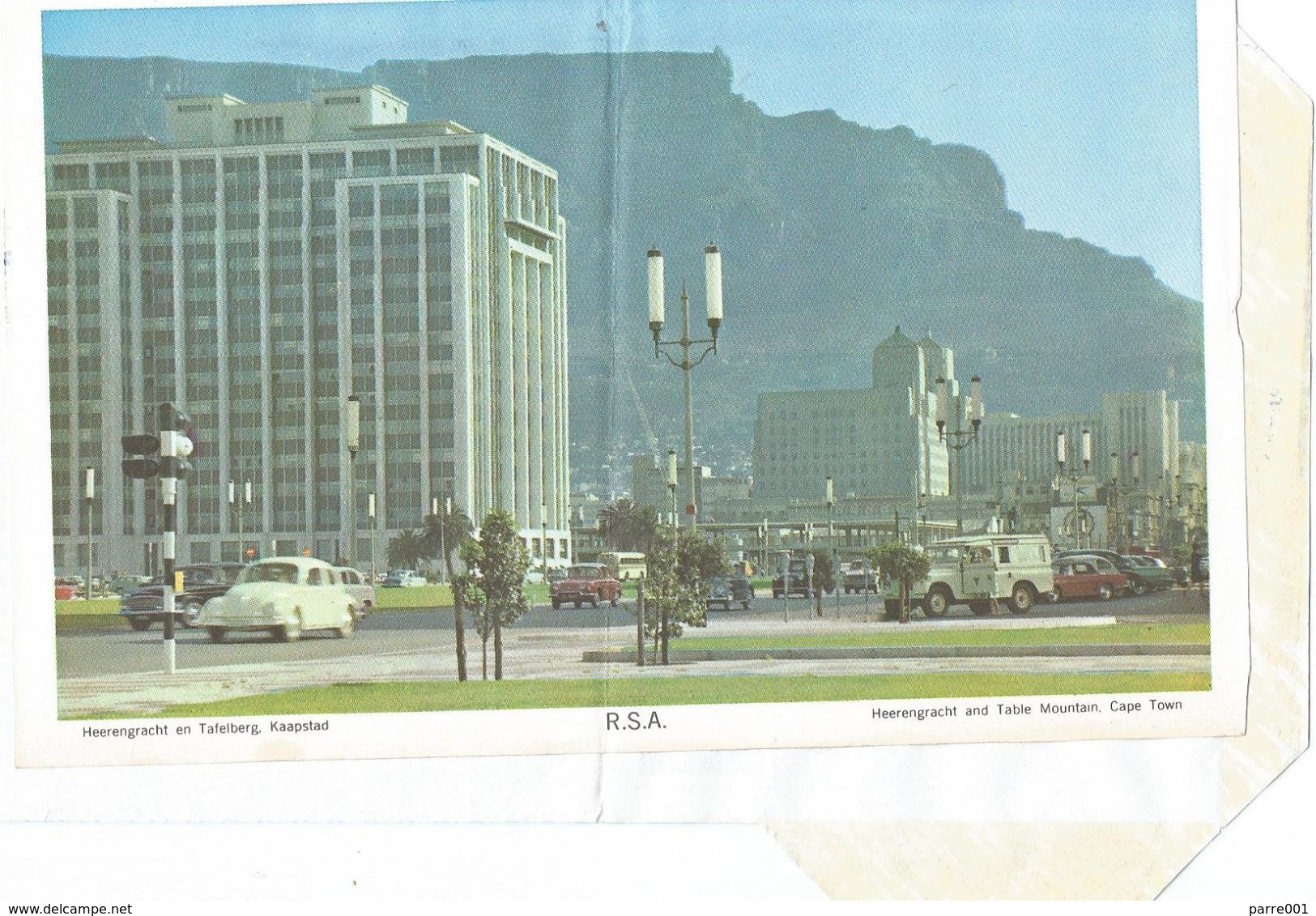 South Africa 1969 Table Mountain Type 51 Sehler 2007 Catalogue Aerogramme - Aéreo