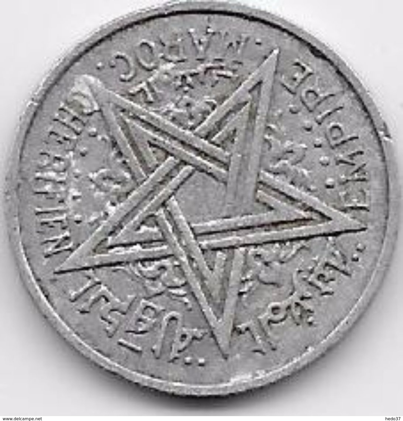 Maroc 1 Franc 1370 - Morocco