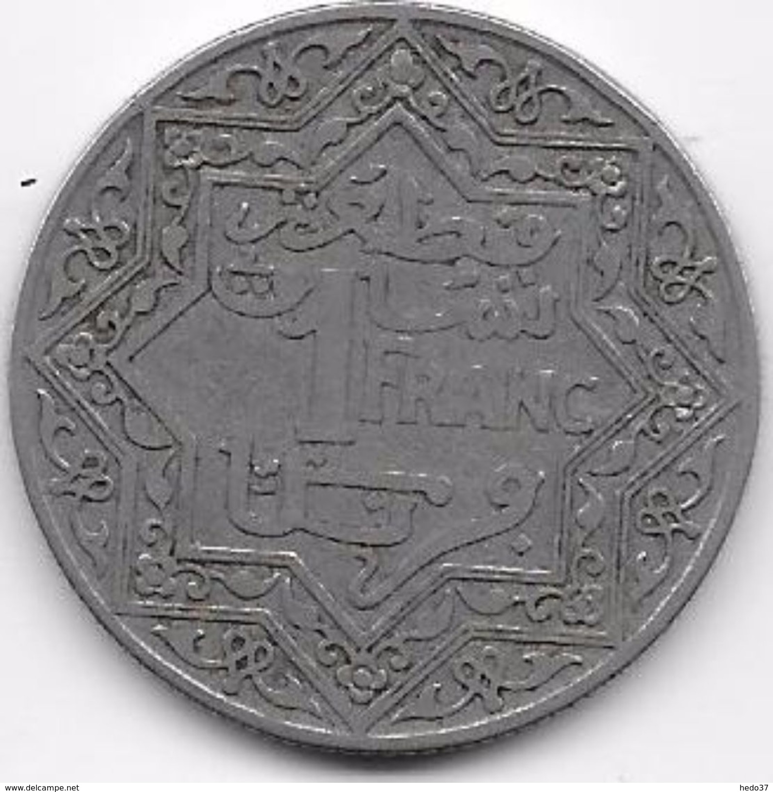 Maroc 1 Franc Empire Cherifien - Maroc