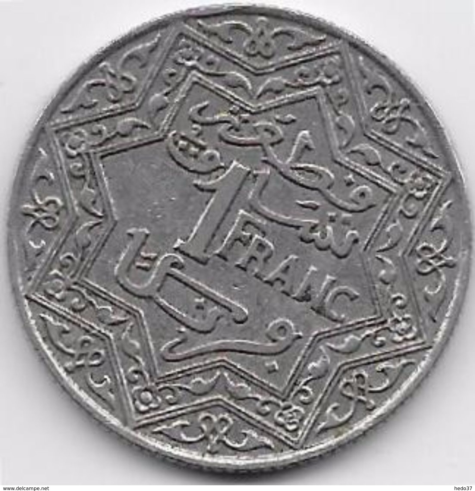 Maroc 1 Franc Empire Cherifien - Maroc