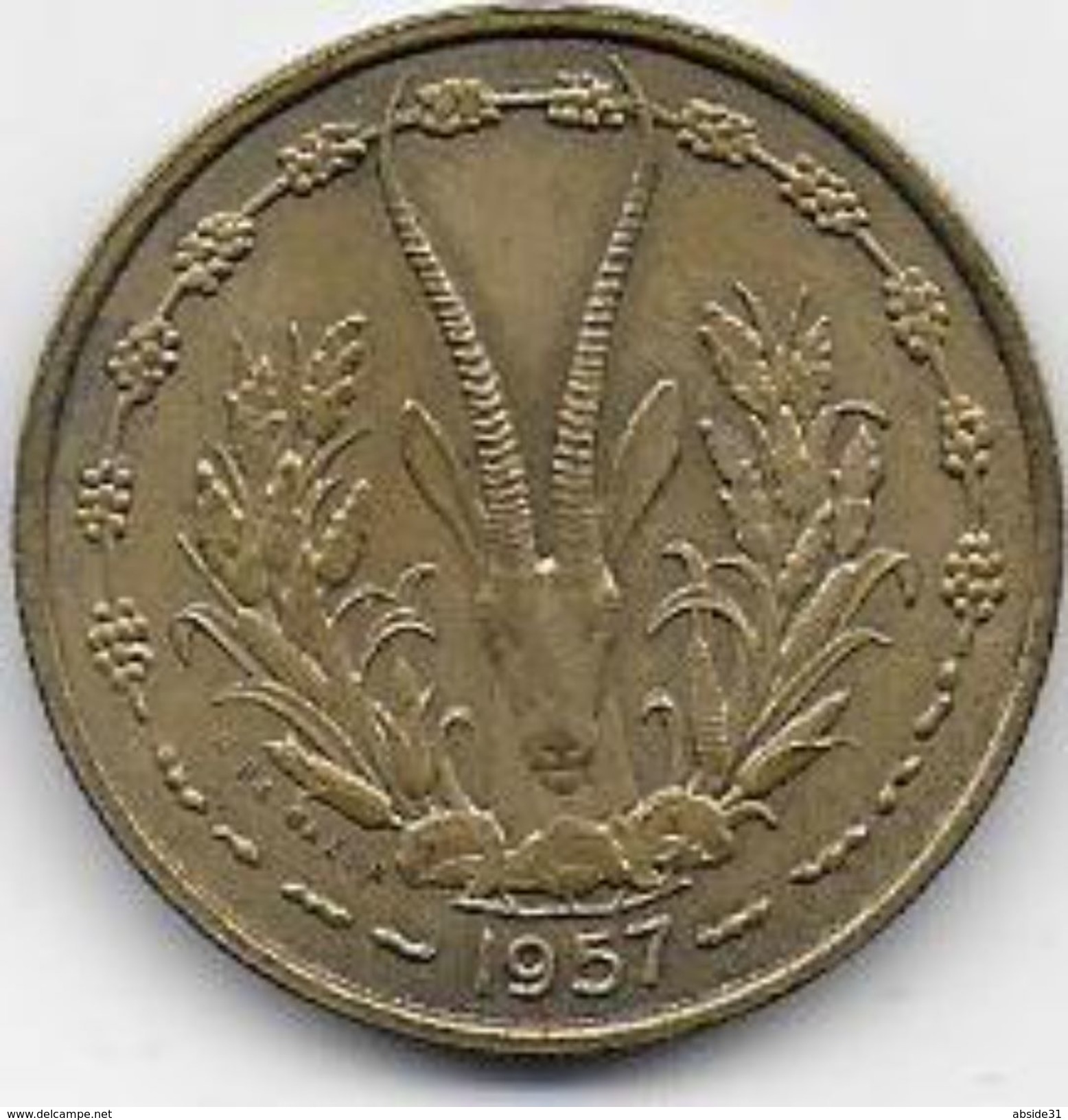 Afrique Occidentale Française Togo -- 25 Francs  1957 - Togo