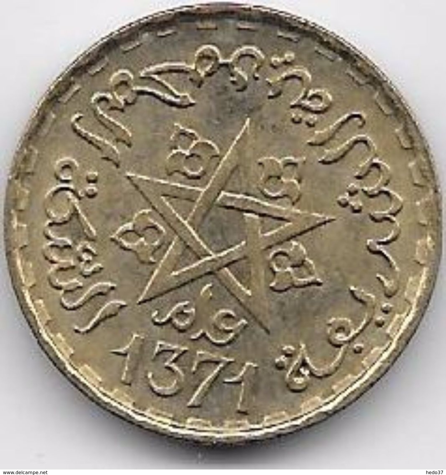 Maroc 10 Francs 1371 - Maroc