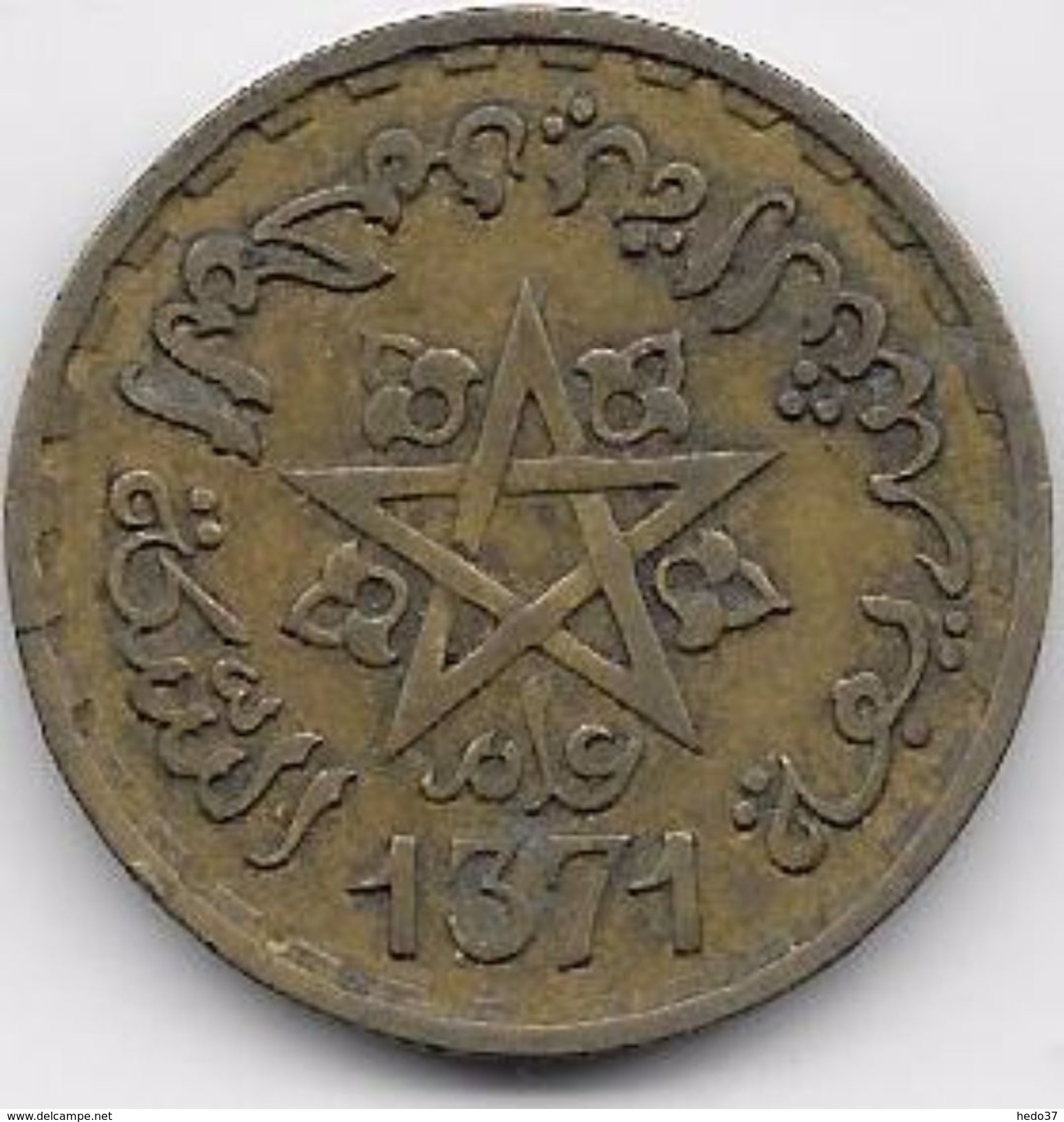 Maroc 20 Francs 1371 - Maroc