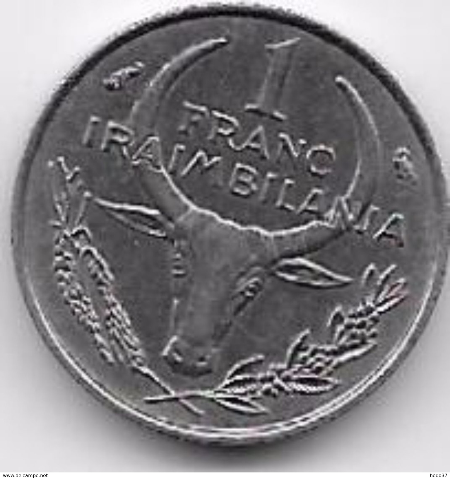 Madagascar 1 Franc 1965 - Madagascar