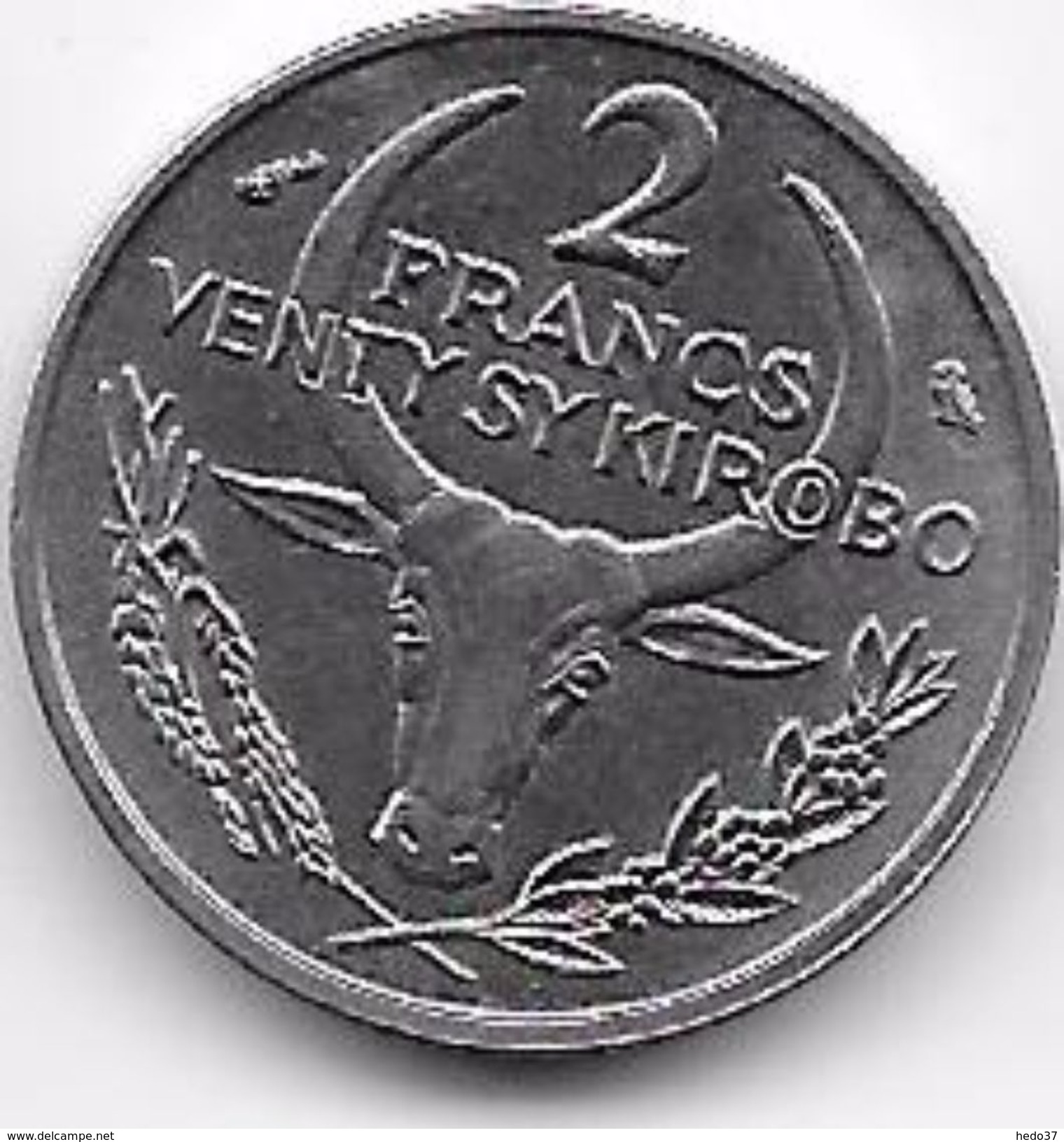 Madagascar 2 Francs 1965 - Madagascar