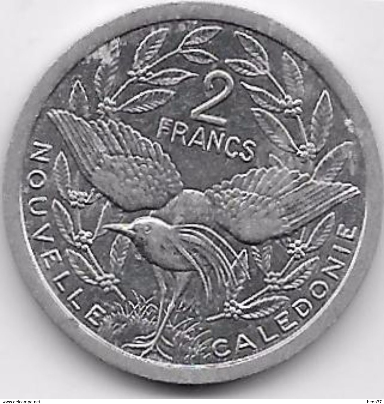Nouvelle Calédonie 2 Francs 1987 - Nouvelle-Calédonie