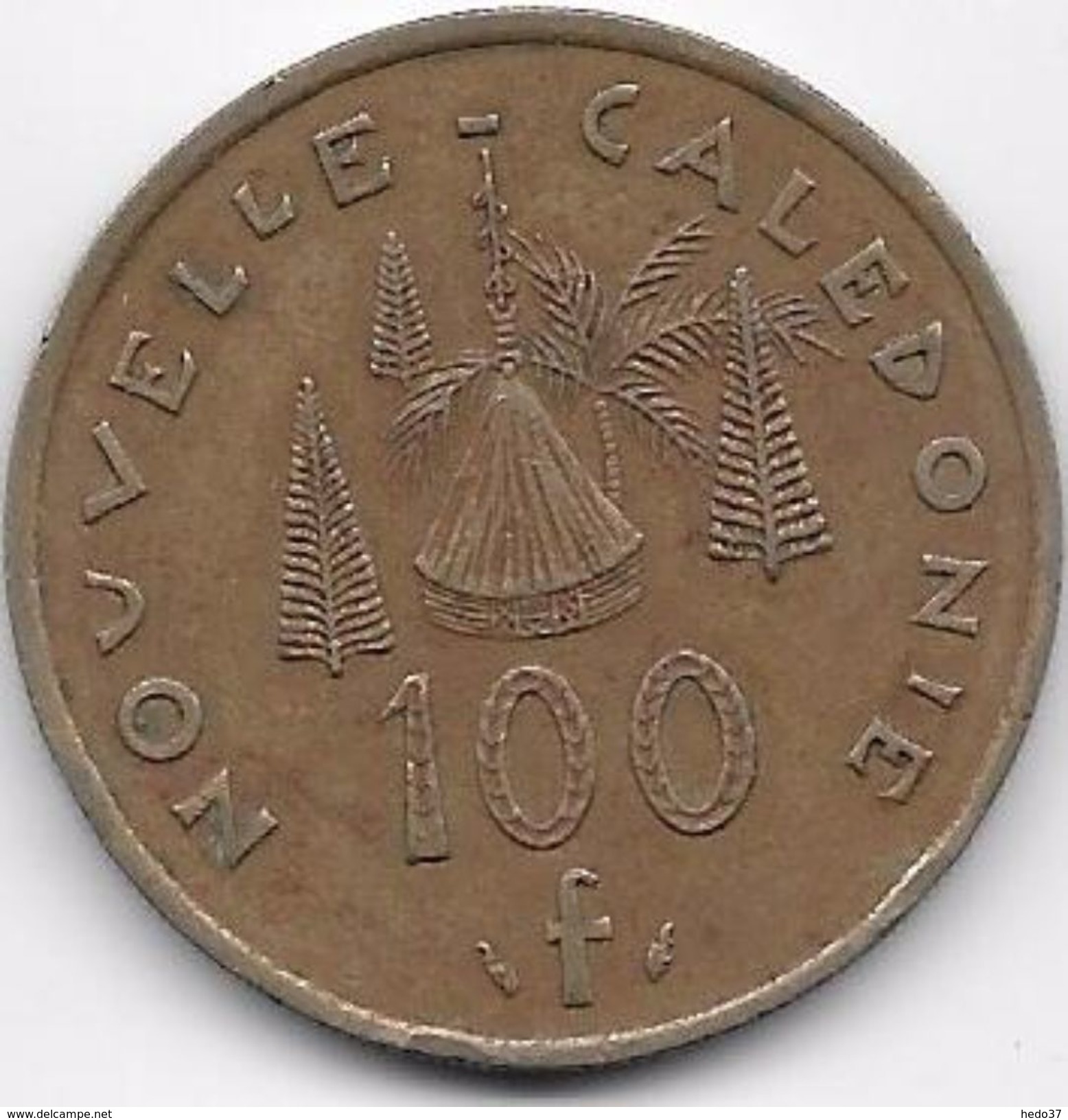Nouvelle Calédonie 100 Francs 1976 - Nieuw-Caledonië