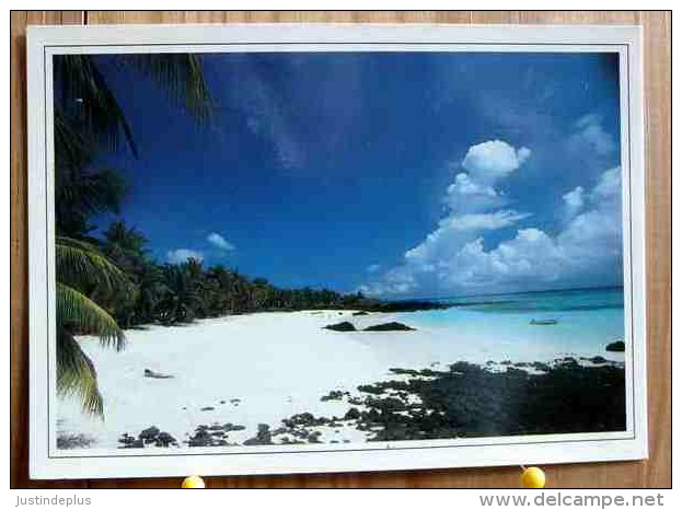 PIN UP AU LOIN PLAGE DE GALAWA A MITSAMIOULI NGAZIDJA COMORES SCAN R/V - Comoros