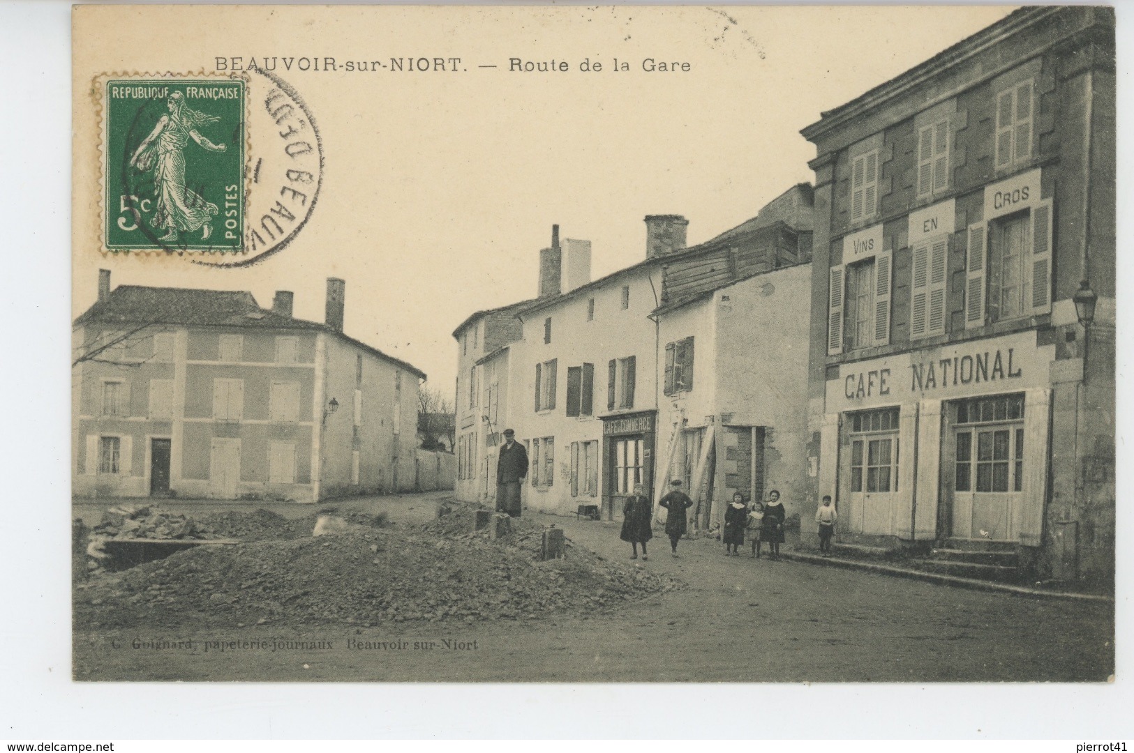 BEAUVOIR SUR NIORT - Route De La Gare - Beauvoir Sur Niort