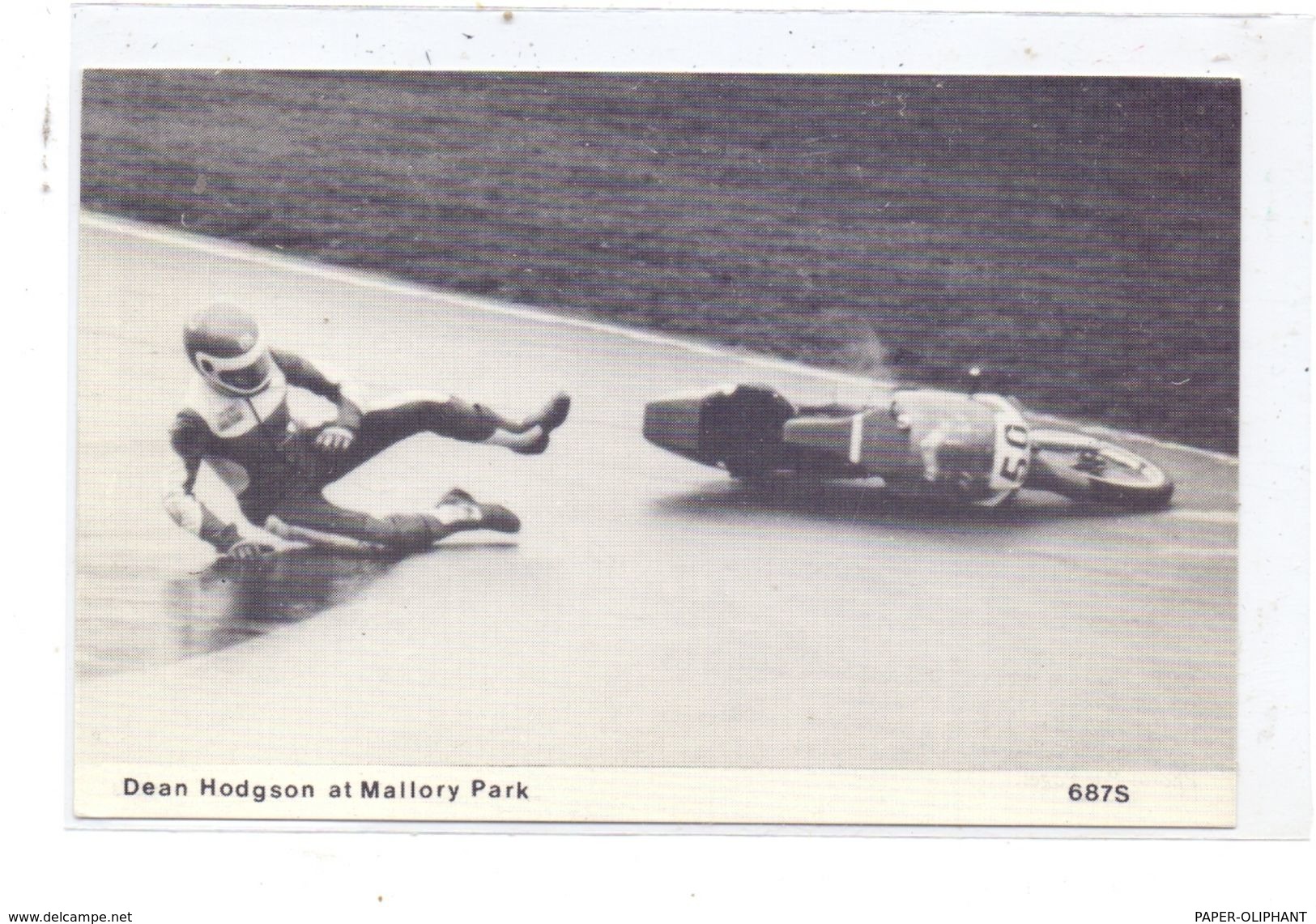 MOTORRAD - RENNEN, Mallory Parc 1987, DEAN HODSON - Motociclismo