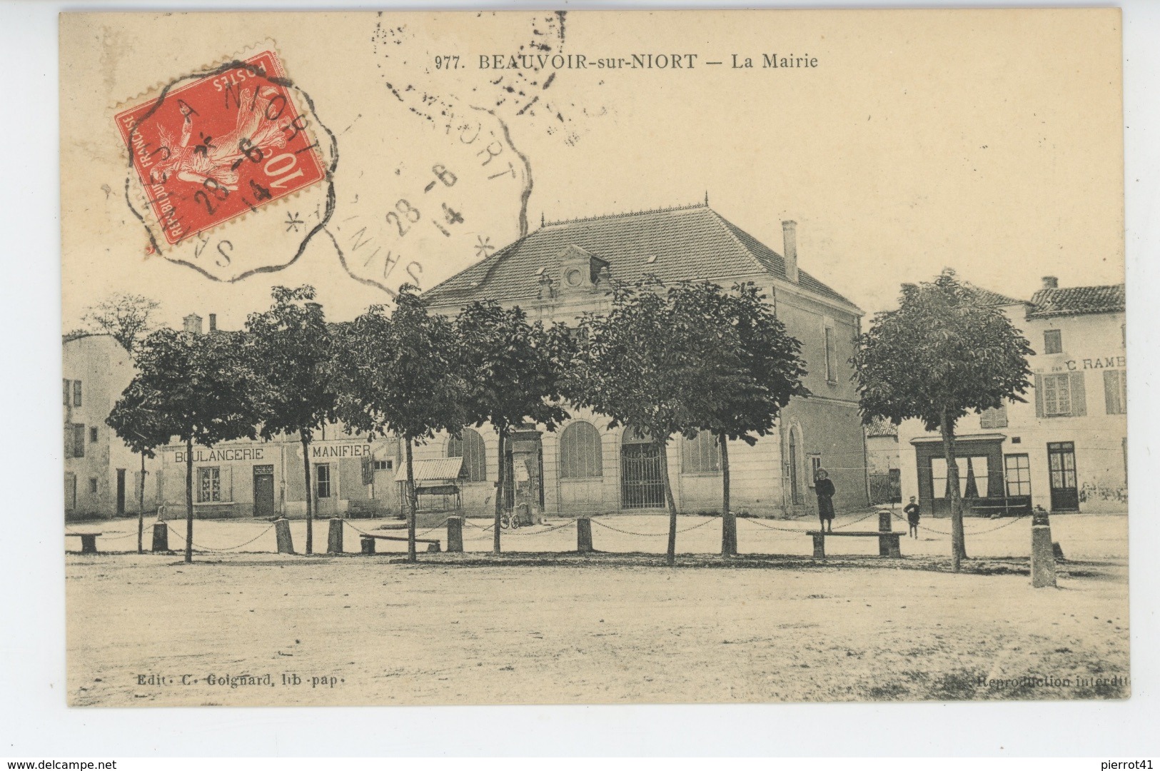 BEAUVOIR SUR NIORT - La Mairie - Beauvoir Sur Niort