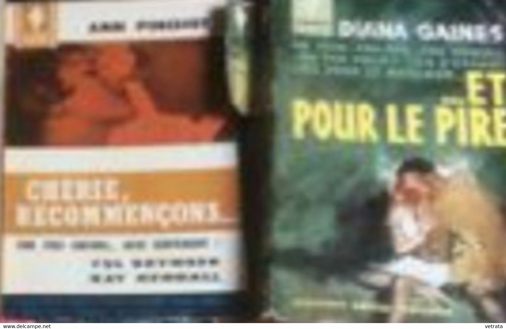 5 livres Marabout : E. Forbes, Paradise / F. Yerby, Dilemme Du Dr Childers / J. Lee, En Lettres De Feu / A. Pinchot, Ché - Wholesale, Bulk Lots