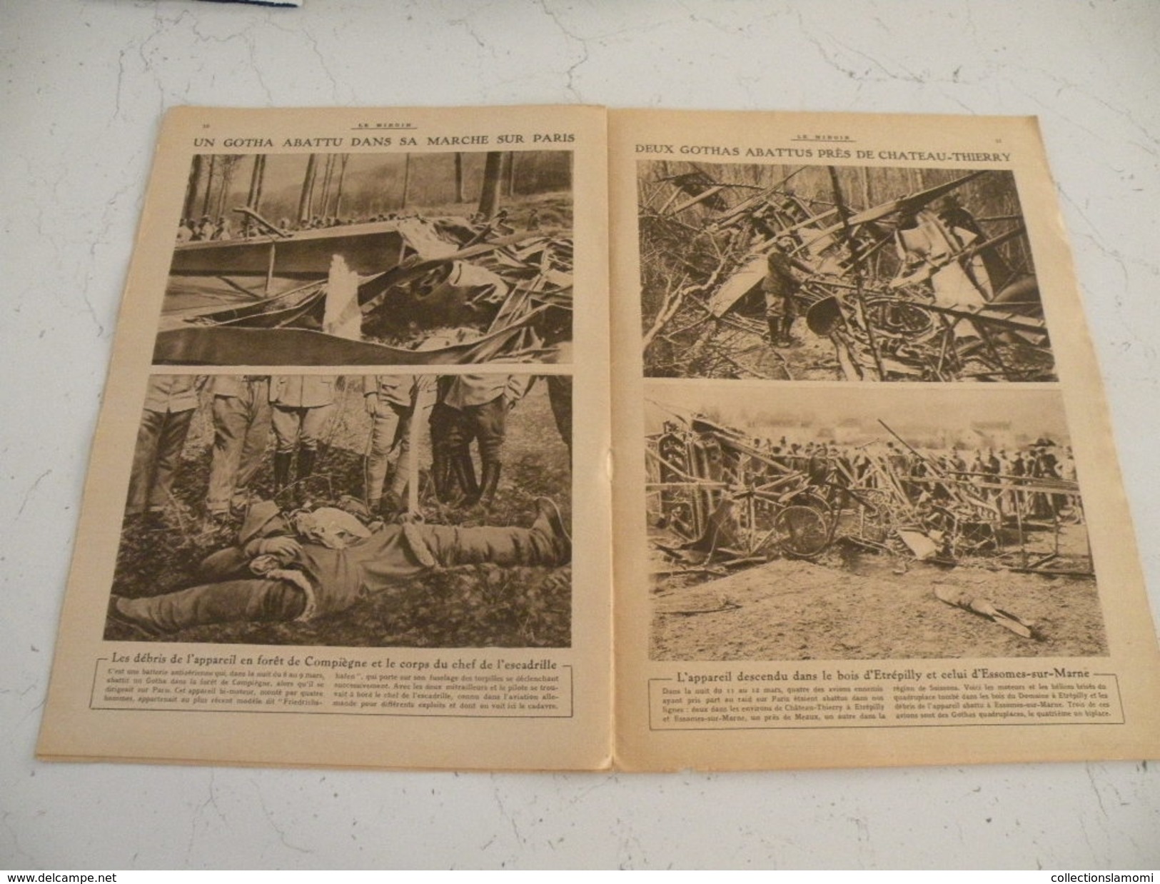 Le Miroir Guerre 1914/1918>Journal N°226 > 24.3.1918 >Sous Marin,Front Occidental,Offensive Hindenburg - War 1914-18