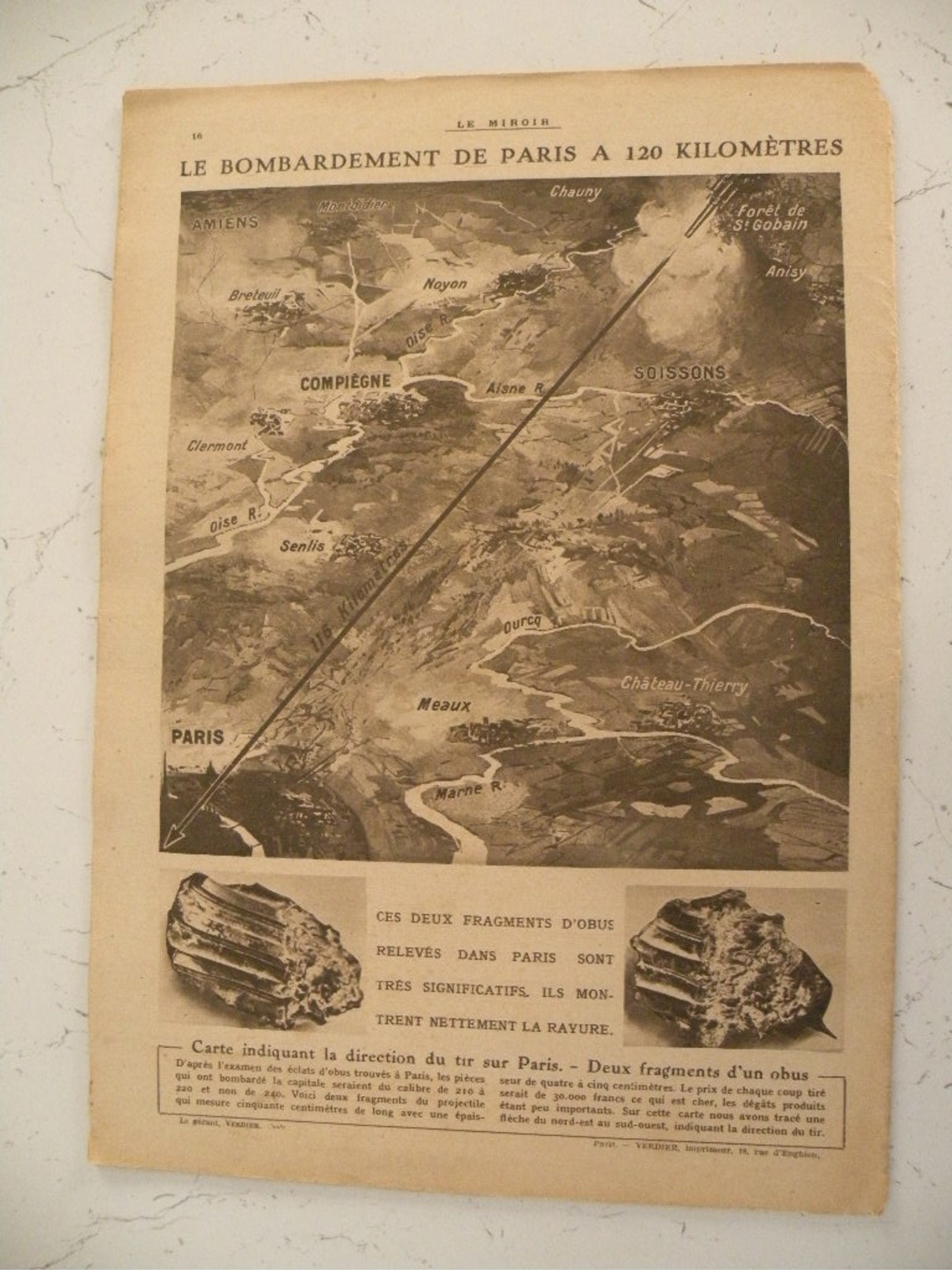 Le Miroir Guerre 1914/1918>Journal N°228 > 7.4.1918 >Pétain Et Foch,Douglas Haig Et Currie,Bataille De La Somme - Guerra 1914-18