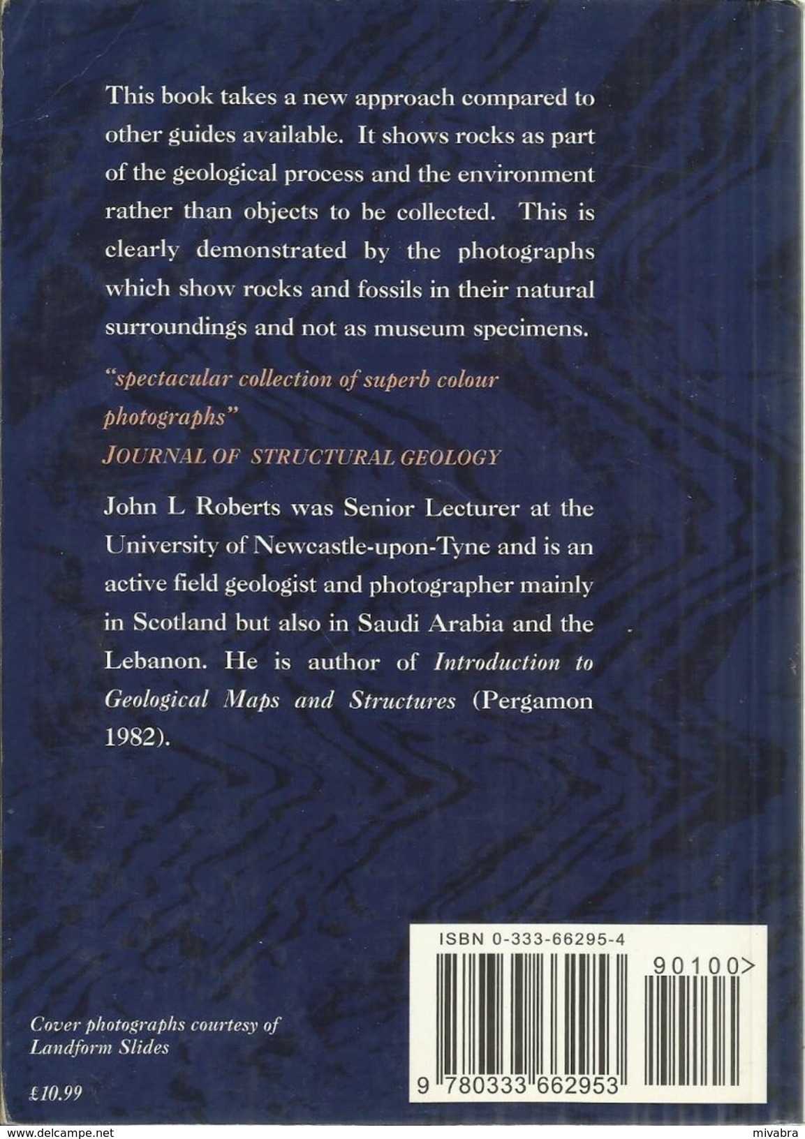 THE MACMILLAN FIELD GUIDE TO GEOLOGICAL STRUCTURES - JOHN L. ROBERTS - Sciences De La Terre