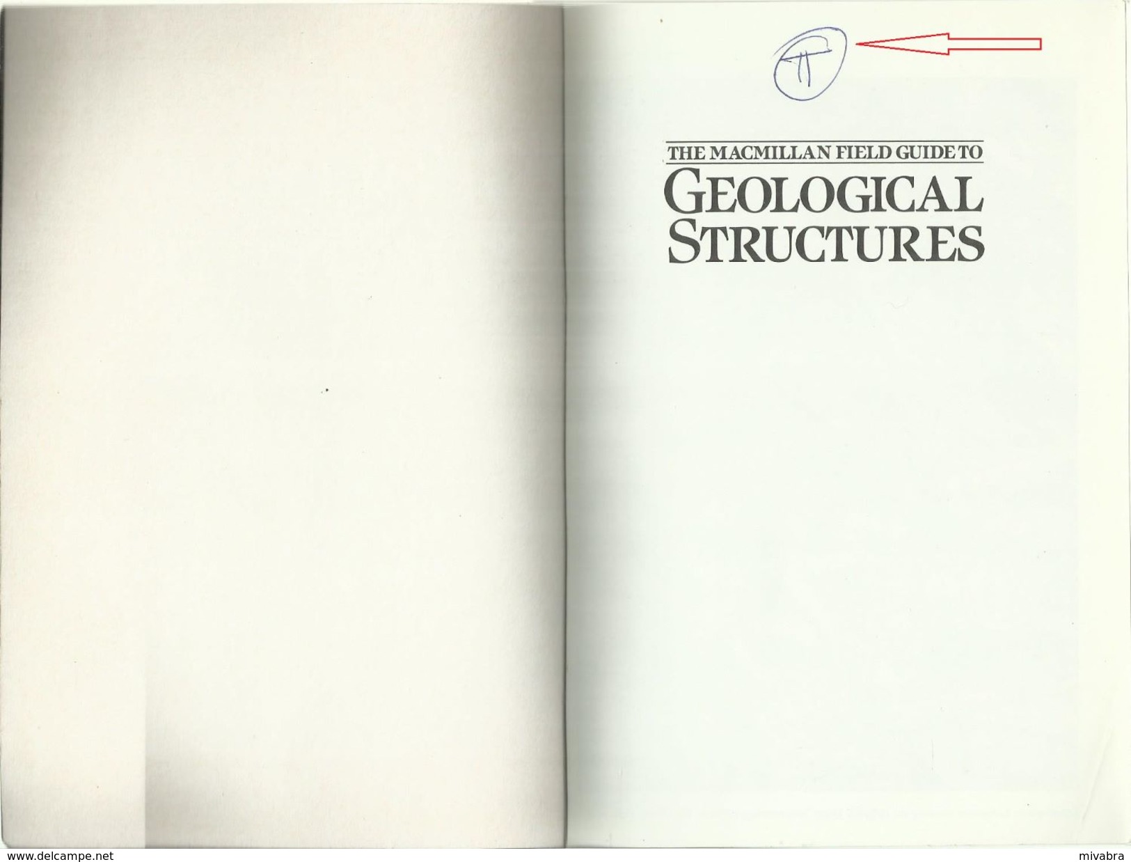 THE MACMILLAN FIELD GUIDE TO GEOLOGICAL STRUCTURES - JOHN L. ROBERTS - Sciences De La Terre