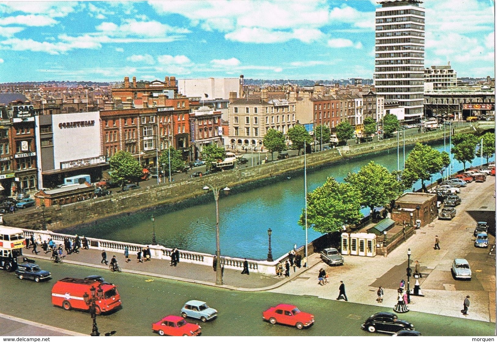 25598. Postal Aerea BAILE ATHA CLIATH,  Dublin (Irlanda) 1979. Vista Dublin - Cartas & Documentos