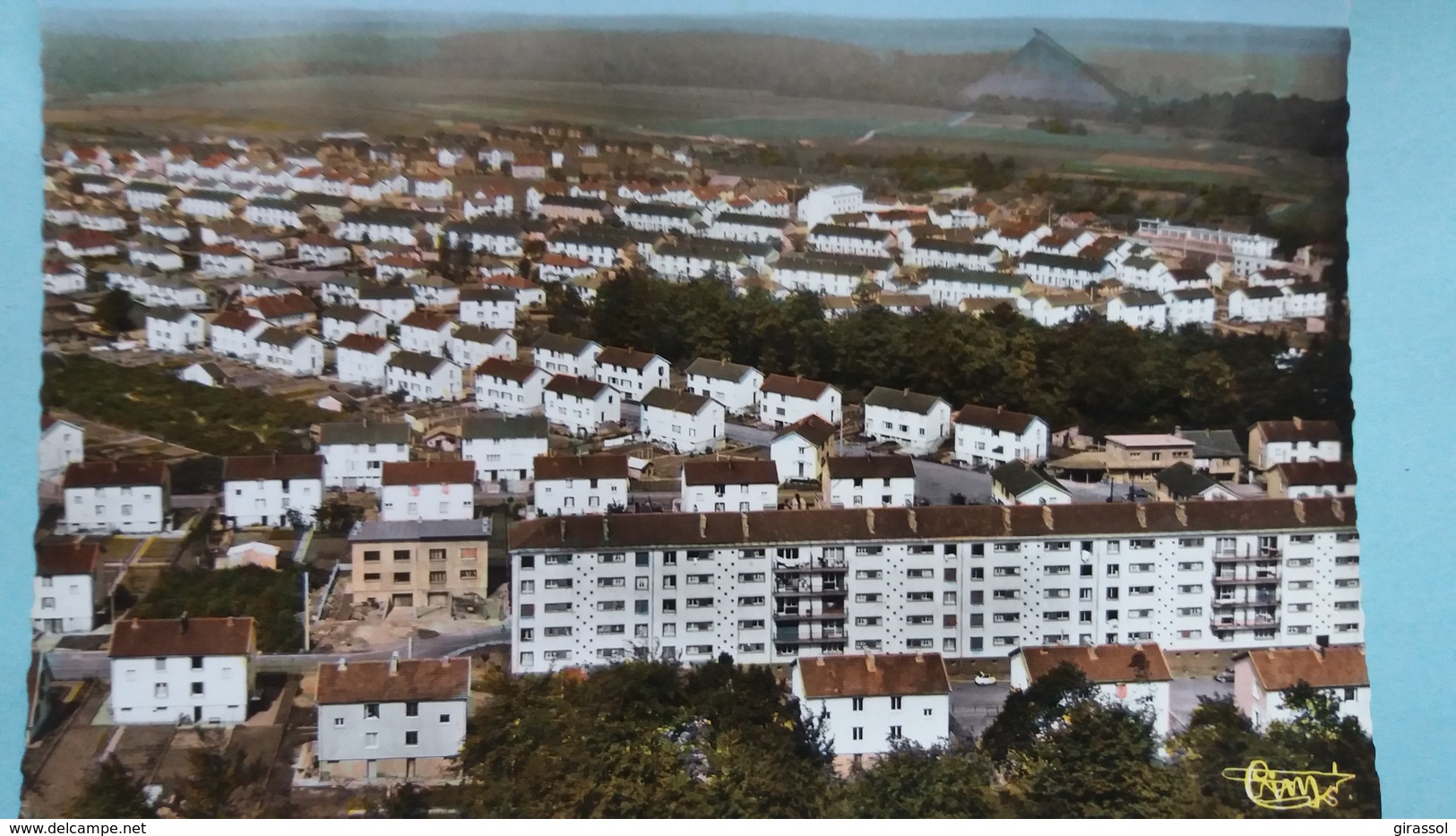 CPSM CANTEBONNE VILLERUPT 54 VUE GENERALE AERIENNEAU 1 ER PLAN LE BLOC ROBESPIERRE  ED CIM - Autres & Non Classés