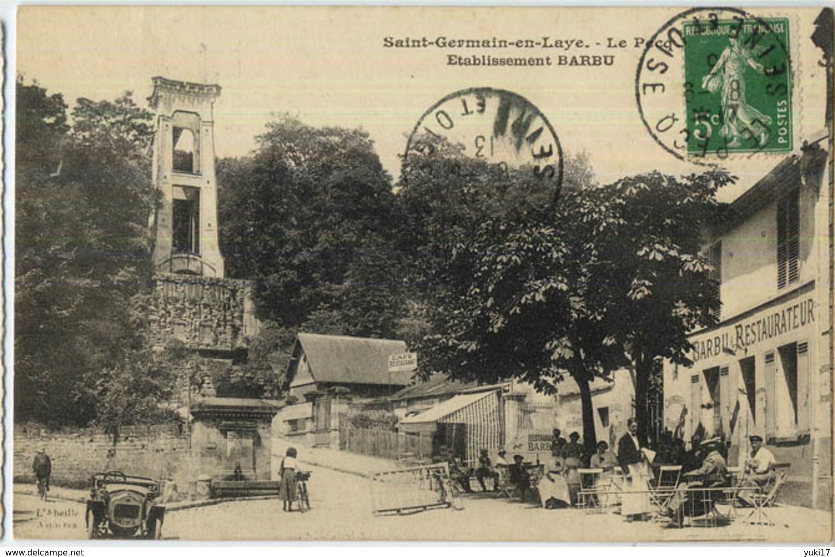 78 ST GERMAIN EN LAYE LE PECQ BARBU RESTAURANT - St. Germain En Laye