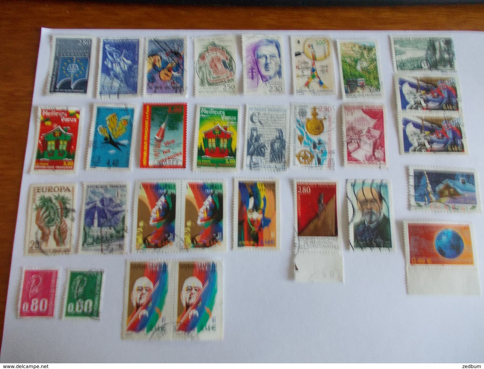 TIMBRE France Lot De 30 Timbres à Identifier - Lots & Kiloware (mixtures) - Max. 999 Stamps