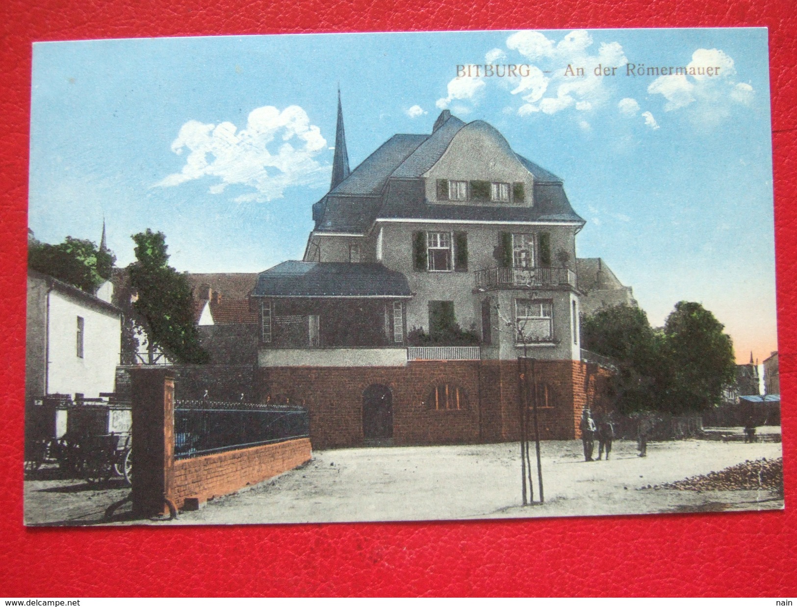 ALLEMAGNE - BITBURG  AN DER RöMERMAUER - + CACHET MILITAIRE RARE.... - Bitburg