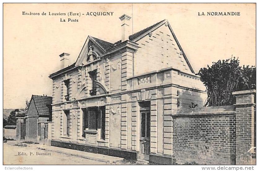 Acquigny     27           La Poste     (voir Scan) - Acquigny