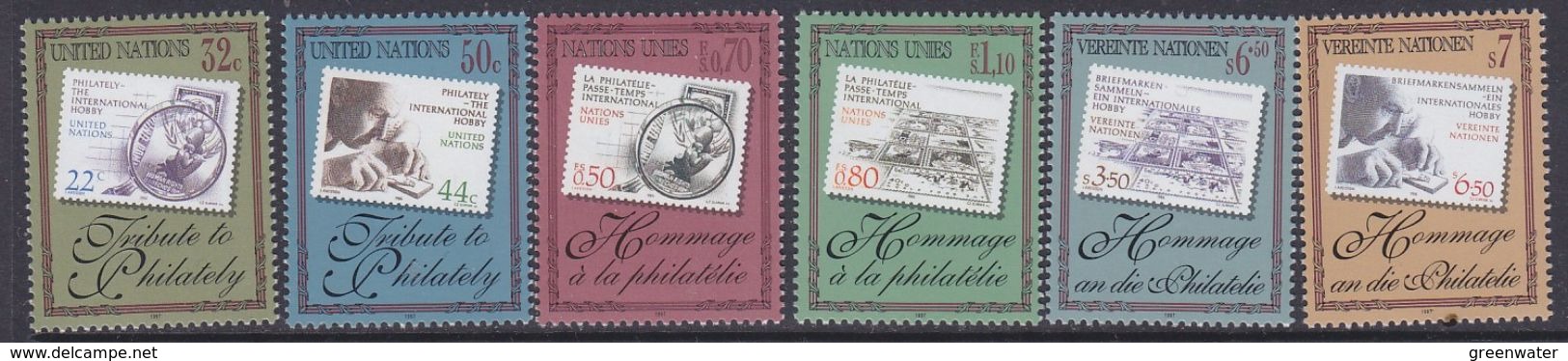 UNO NY, Geneva, Vienna 1997 Philately 3x2v** Mnh (36903E) - Gezamelijke Uitgaven New York/Genève/Wenen