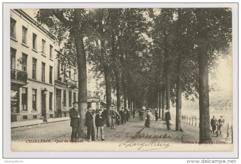 CHARLEROI : Quai Du Brabant, 1905 - Animée (f7403) - Charleroi