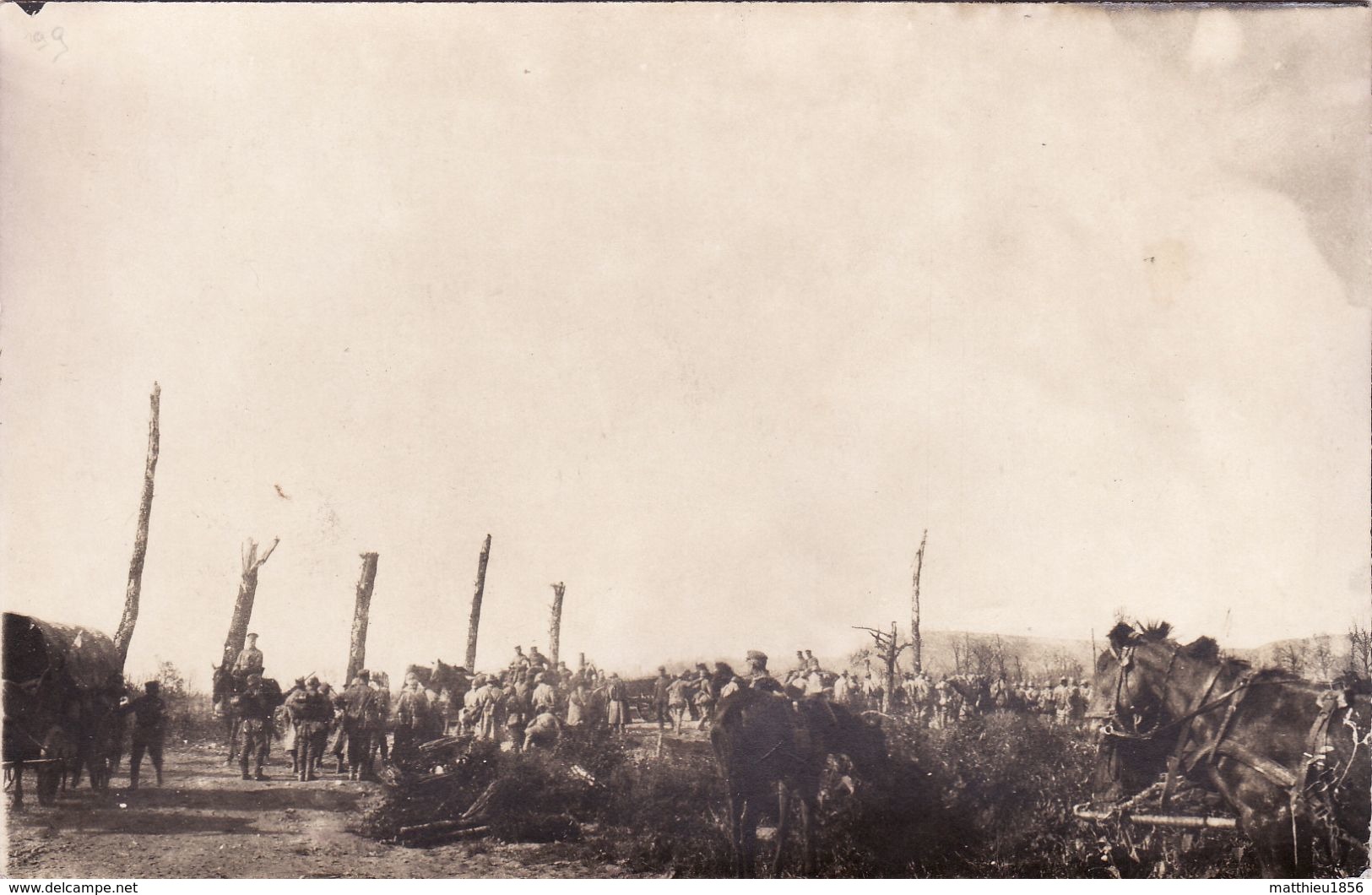 CP Photo Mai 1918 Chemin Des Dames - Prisonniers (A180, Ww1, Wk 1) - Altri & Non Classificati