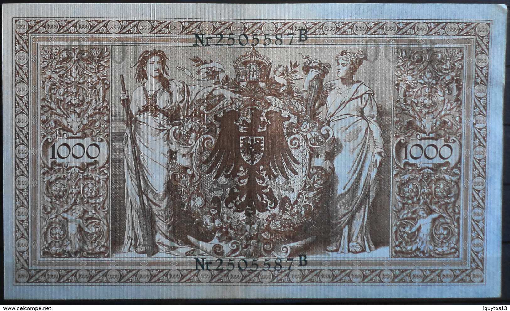 ALLEMAGNE 1 BILLET De BANQUE De 1000 Mark - 21.04.1910 N° 2505587B - TBE - 1000 Mark