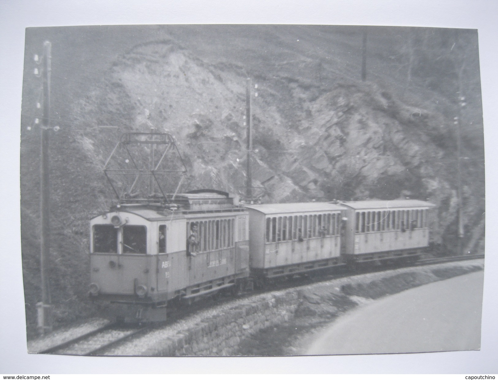 Lot De 46 Cartes  TRAMWAY  LOCOMOTIVE  TRAIN   "FERROVIEW"   C.P. 122   1870 Monthey - Autres & Non Classés