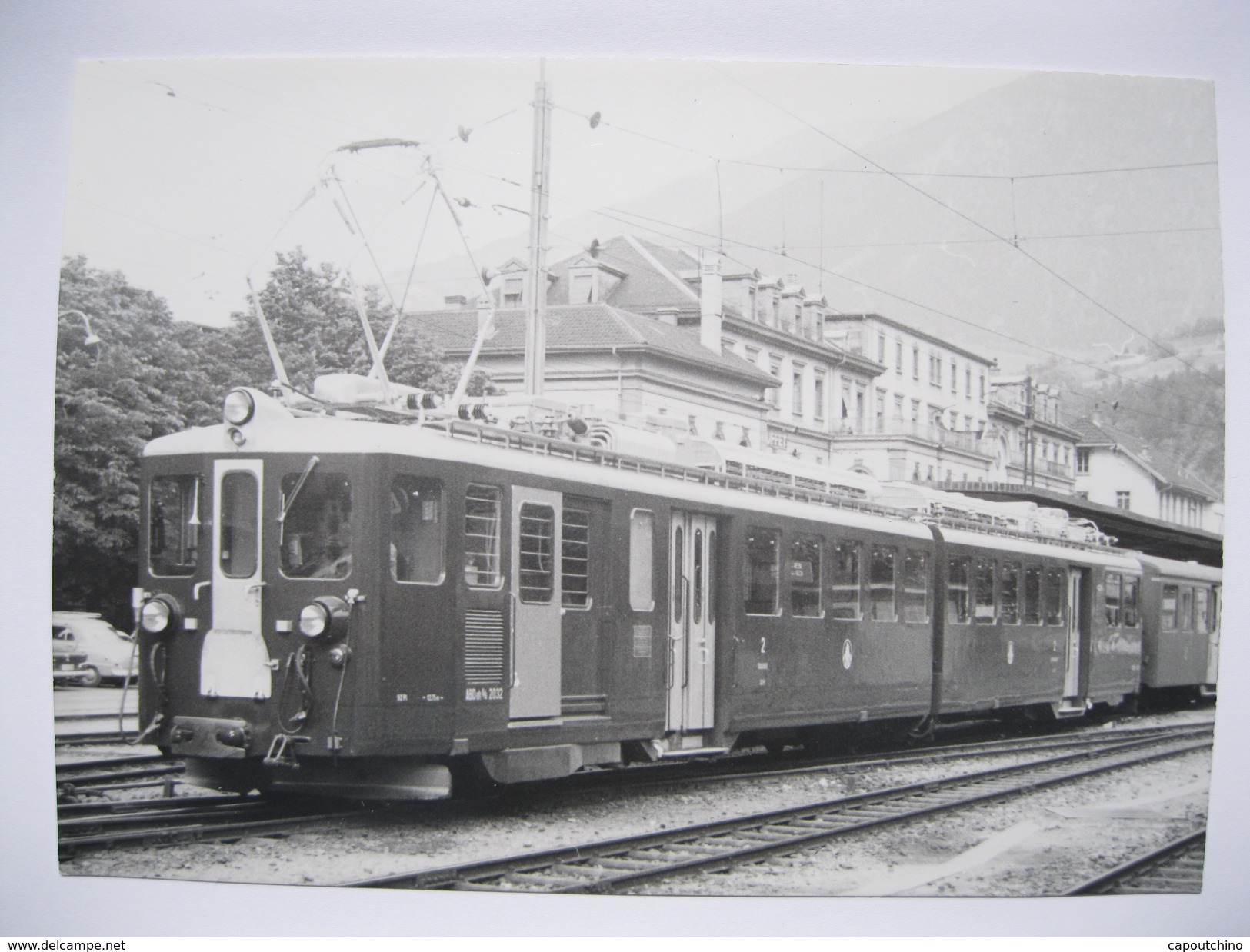 Lot De 46 Cartes  TRAMWAY  LOCOMOTIVE  TRAIN   "FERROVIEW"   C.P. 122   1870 Monthey - Autres & Non Classés