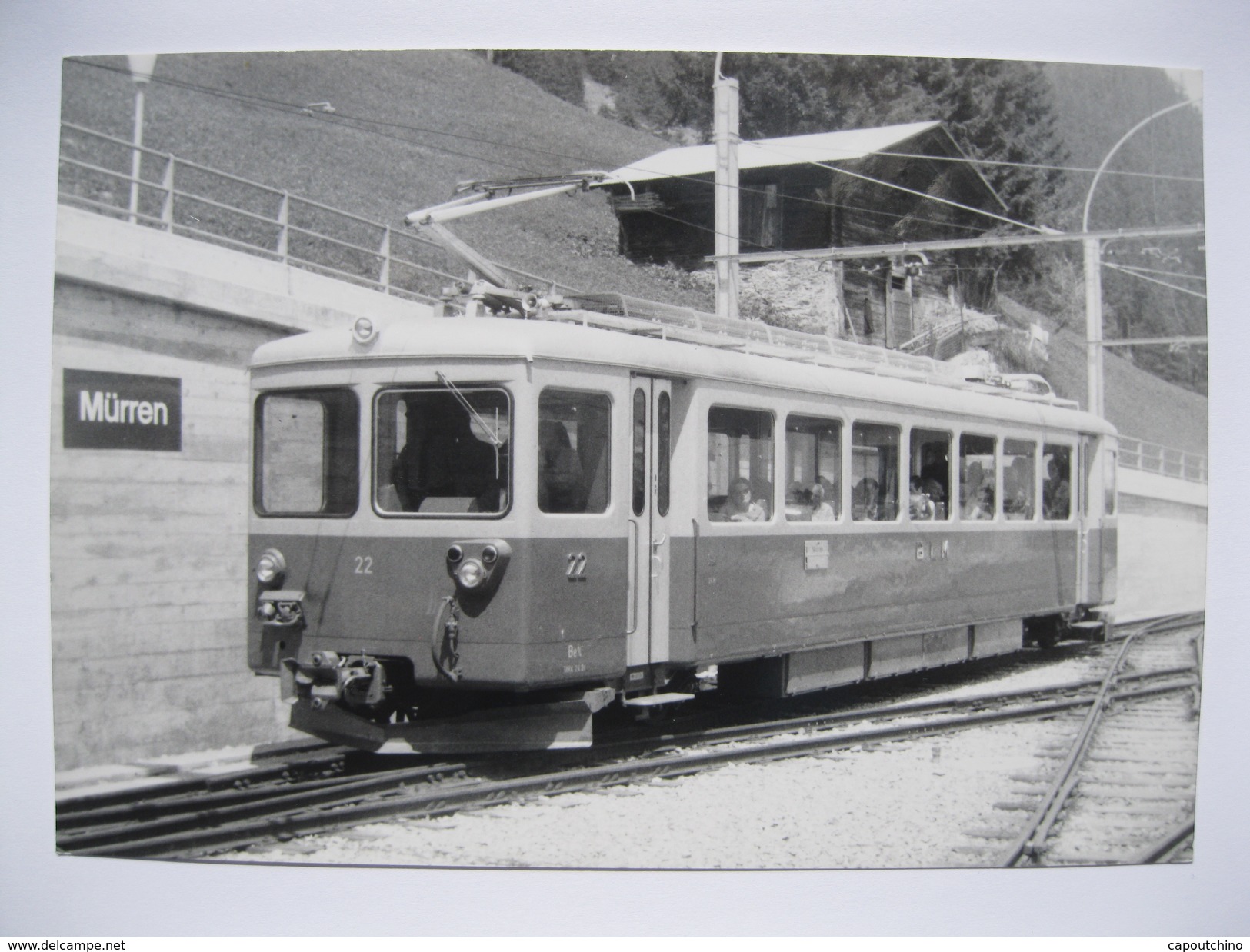 Lot de 46 Cartes  TRAMWAY  LOCOMOTIVE  TRAIN   "FERROVIEW"   C.P. 122   1870 Monthey