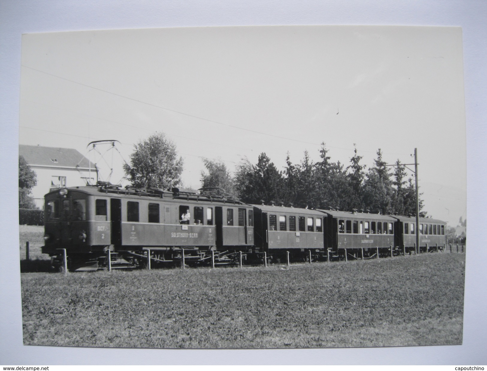 Lot de 46 Cartes  TRAMWAY  LOCOMOTIVE  TRAIN   "FERROVIEW"   C.P. 122   1870 Monthey