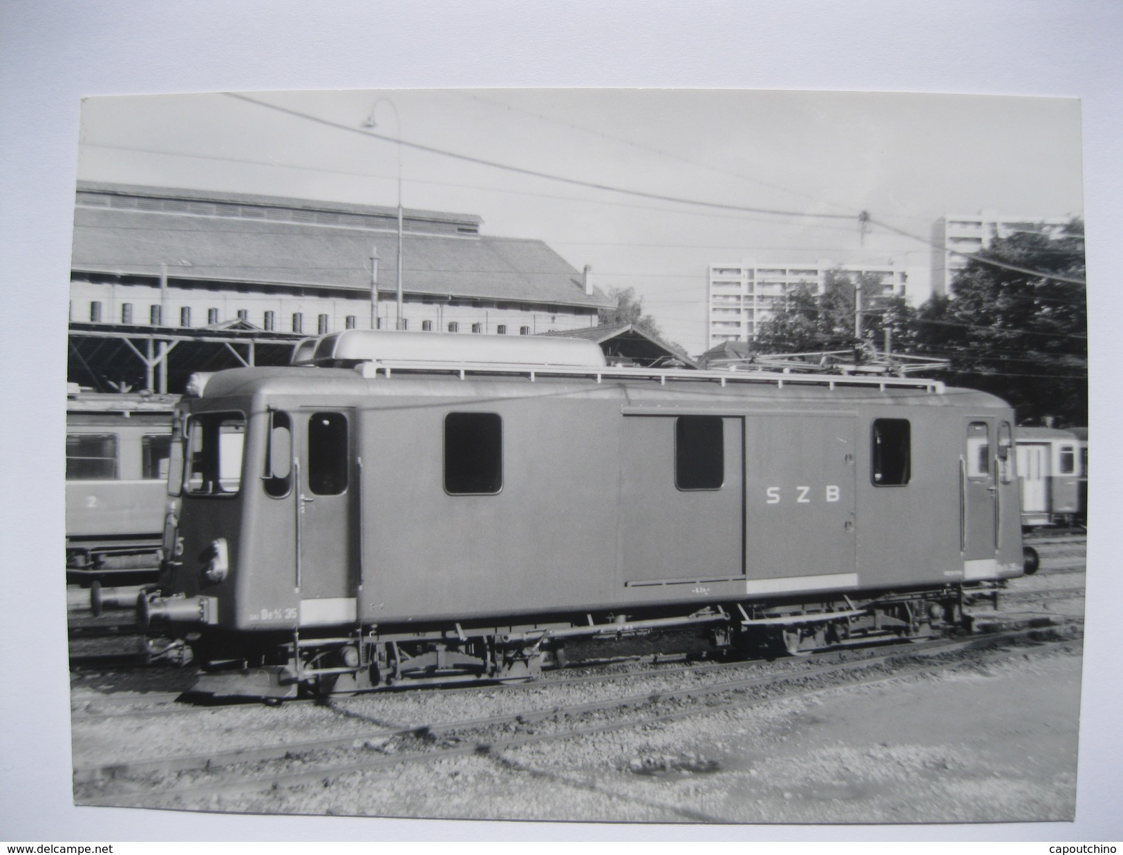 Lot de 46 Cartes  TRAMWAY  LOCOMOTIVE  TRAIN   "FERROVIEW"   C.P. 122   1870 Monthey