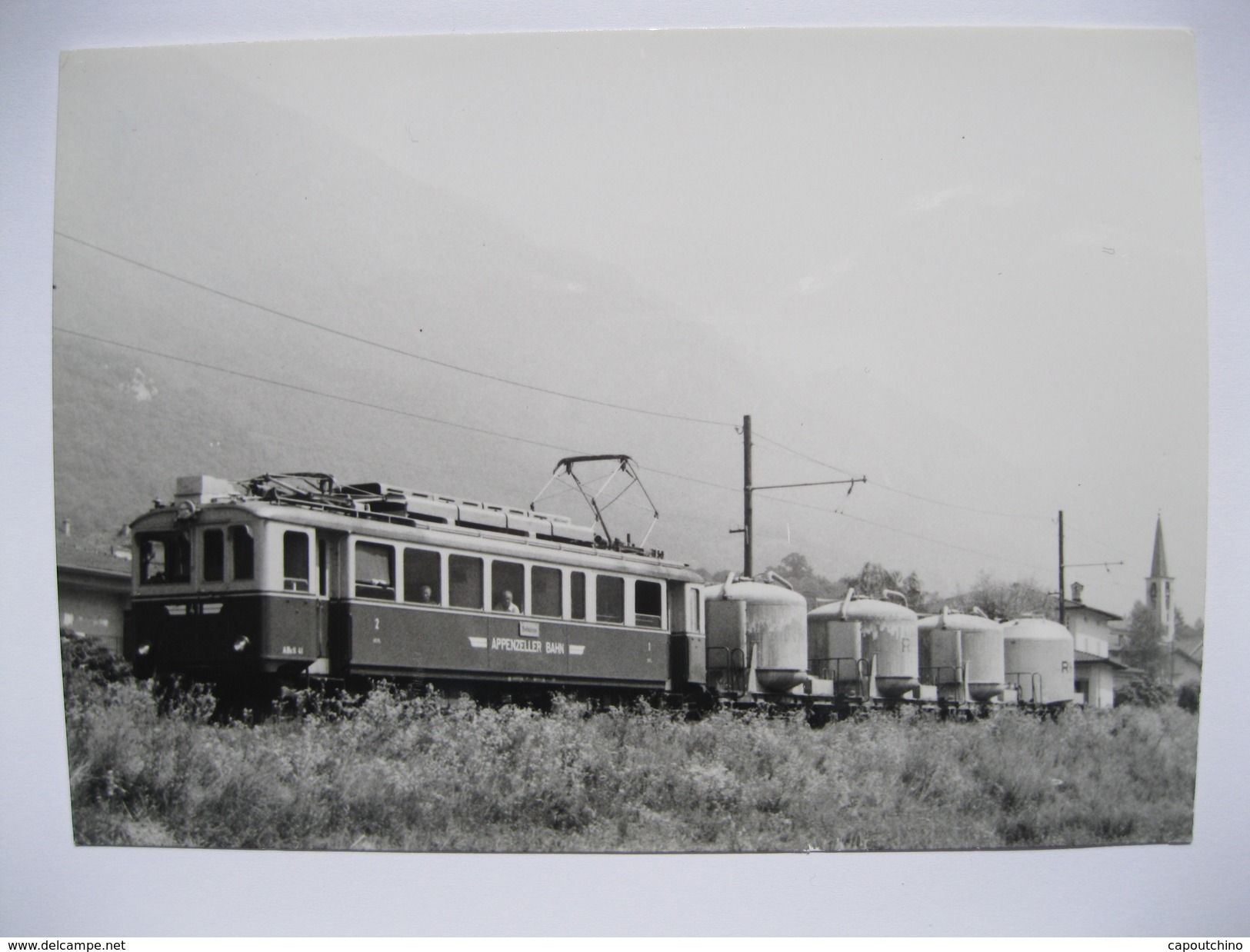 Lot de 46 Cartes  TRAMWAY  LOCOMOTIVE  TRAIN   "FERROVIEW"   C.P. 122   1870 Monthey