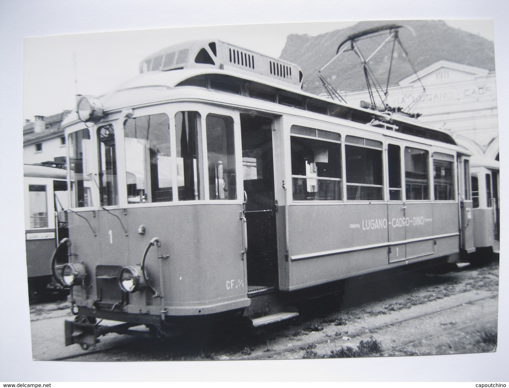 Lot de 46 Cartes  TRAMWAY  LOCOMOTIVE  TRAIN   "FERROVIEW"   C.P. 122   1870 Monthey