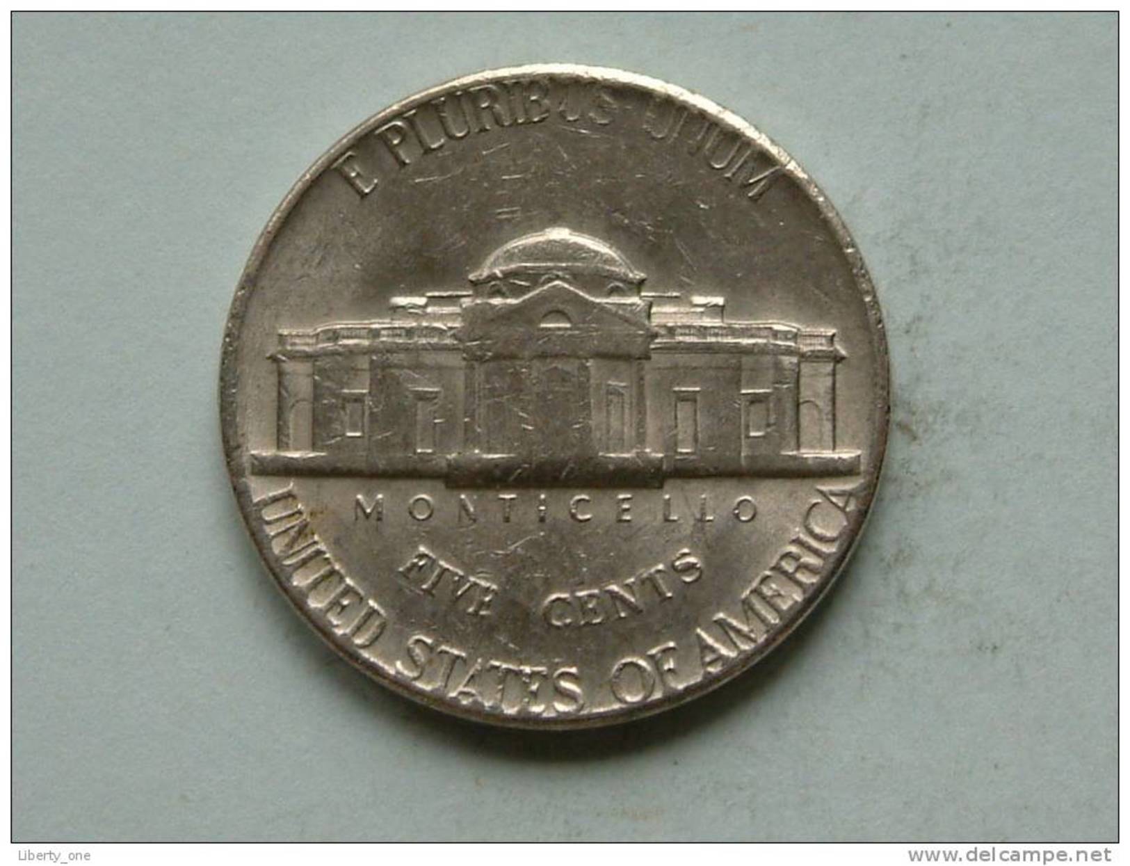 1976 D - Five Cents / KM A192 ( Uncleaned - For Grade, Please See Photo ) ! - 1938-…: Jefferson