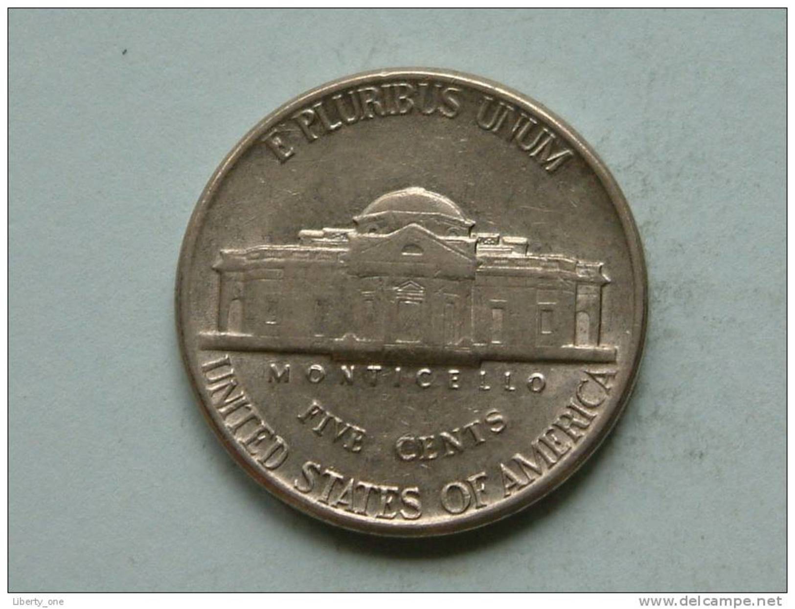 1977 D - Five Cents / KM A192 ( Uncleaned - For Grade, Please See Photo ) ! - 1938-…: Jefferson