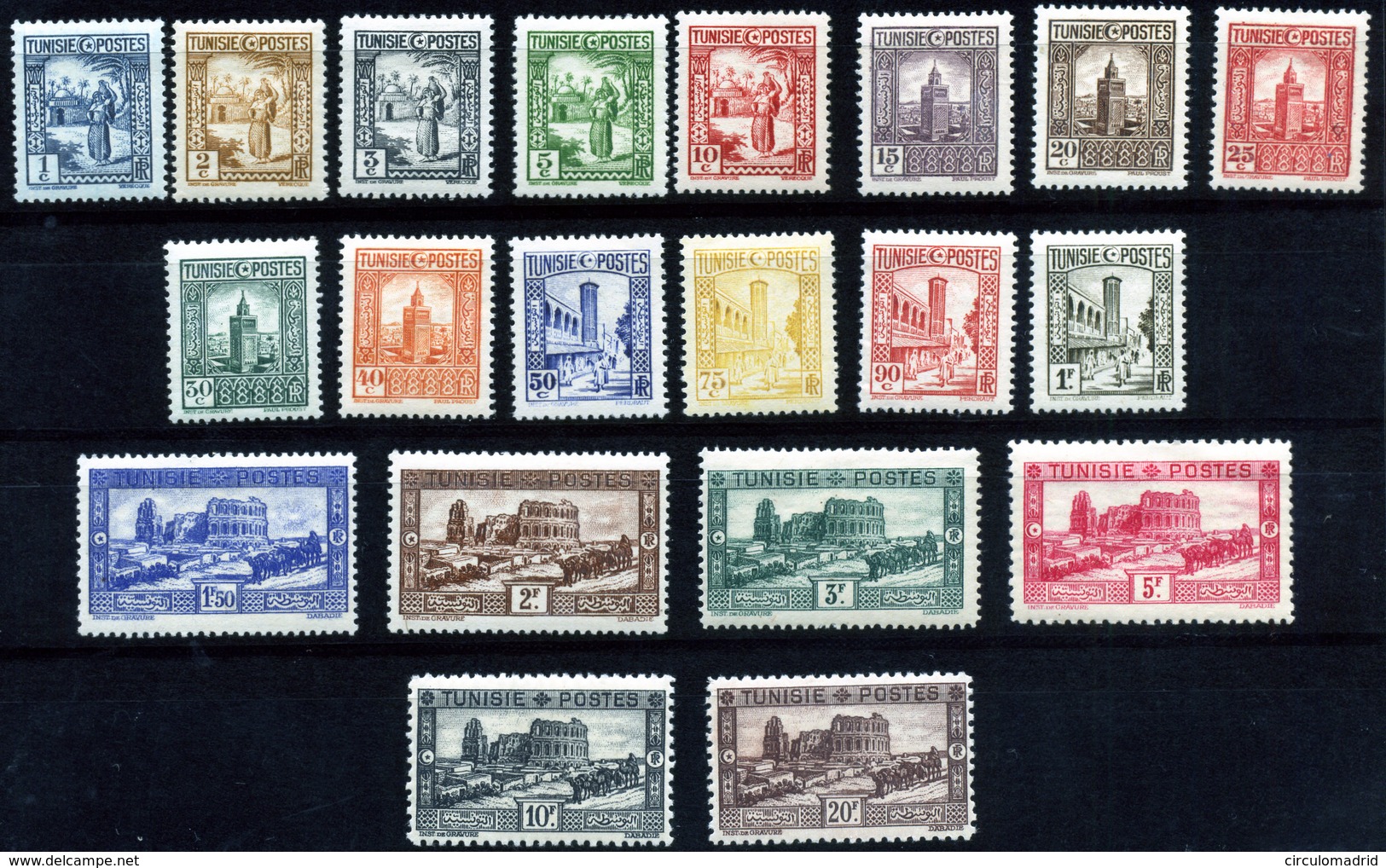 Suiza Nº 161/80. - Tunisia (1956-...)