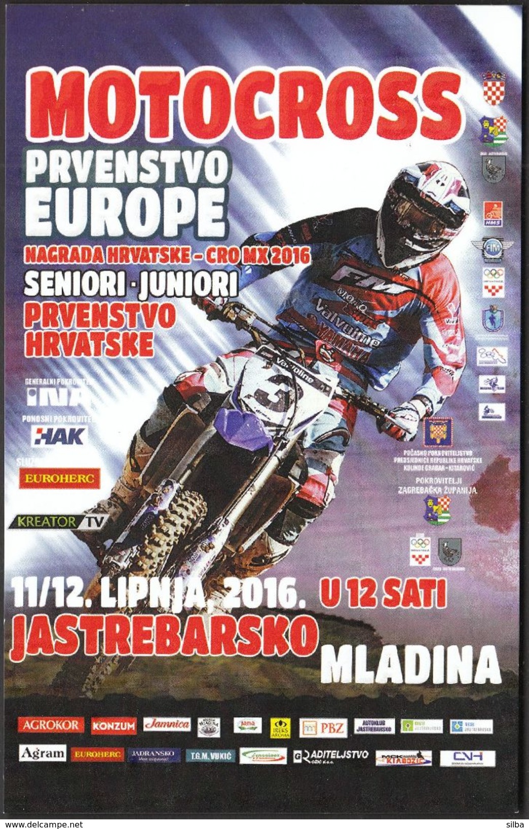 Croatia Jastrebarsko 2016 / European Motocross Championship / CRO MX 2016 - Motorbikes