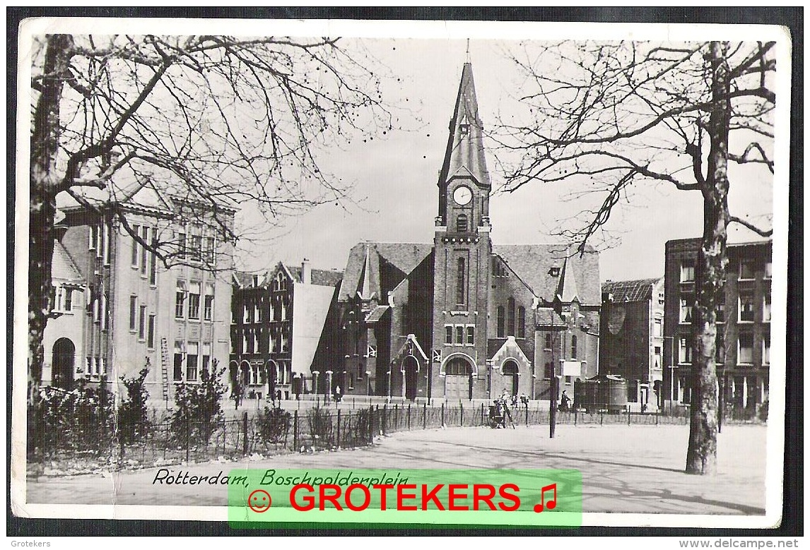 ROTTERDAM Boschpolderplein 1950 - Rotterdam